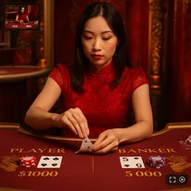 Spinanga - Live Baccarat - Tiešraides Kazino Spēle