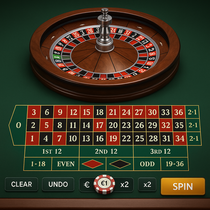 Spinanga - European Roulette Table Game - Single Zero